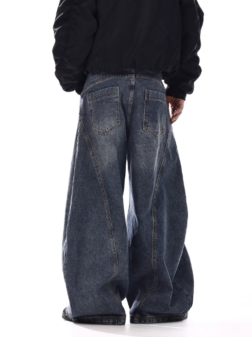 "OLD SCHOOL" BAGGY JEANS