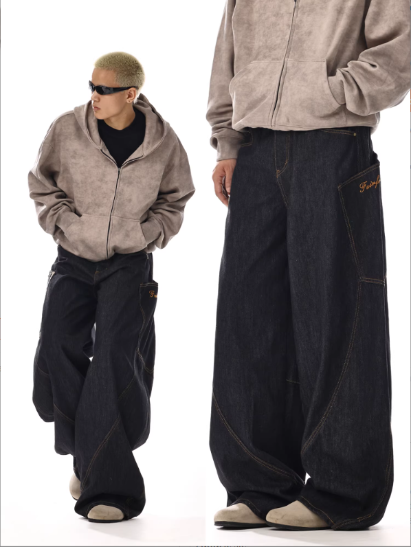 "RETRO" EXTRA BAGGY JEANS