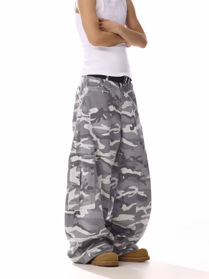 "CHAMELEON" BAGGY JEANS