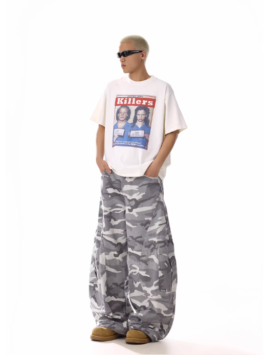 "CHAMELEON" BAGGY JEANS