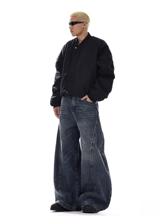 "OLD SCHOOL" BAGGY JEANS