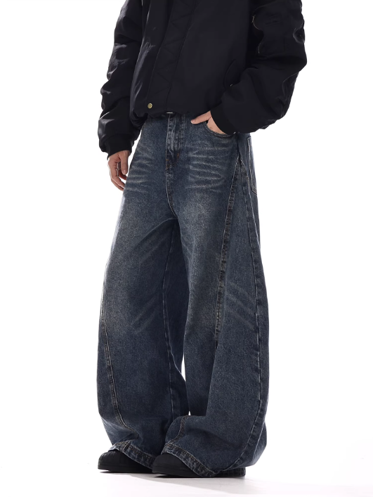 "OLD SCHOOL" BAGGY JEANS