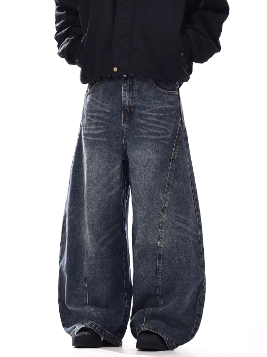 "OLD SCHOOL" BAGGY JEANS