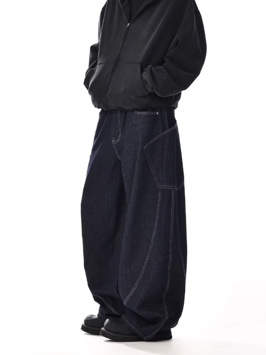 "STREET DASH" BAGGY JEANS