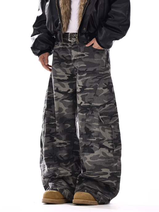 "DARK NIGHT" BAGGY JEANS