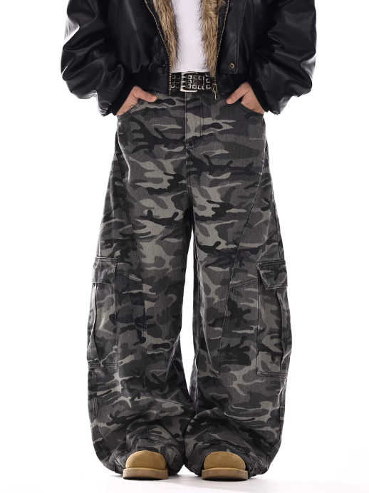 "DARK NIGHT" BAGGY JEANS