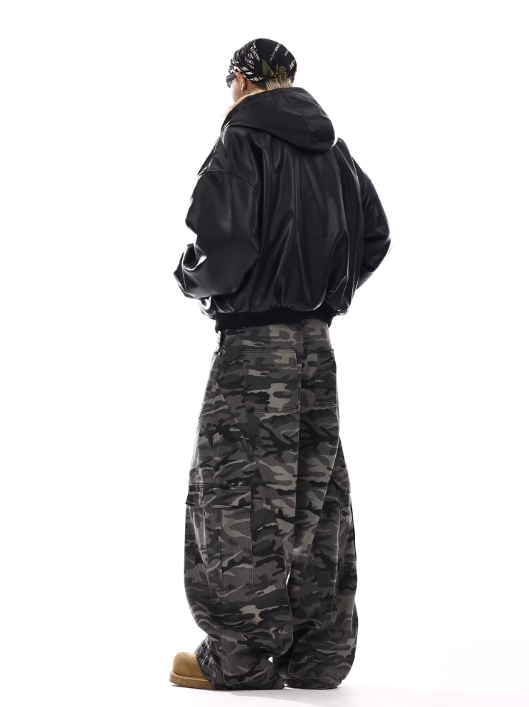 "DARK NIGHT" BAGGY JEANS