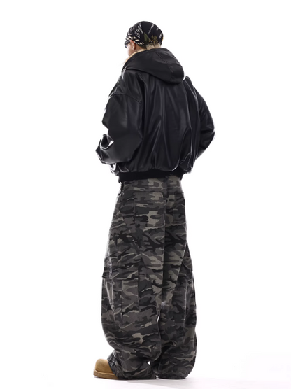 "DARK NIGHT" BAGGY JEANS