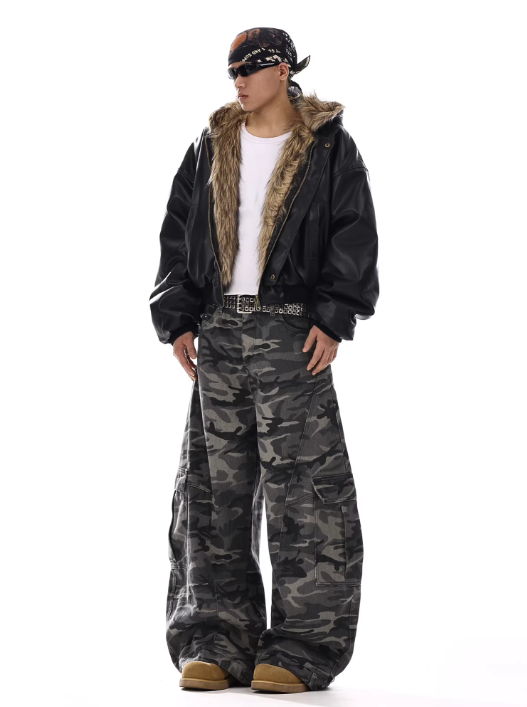 "DARK NIGHT" BAGGY JEANS